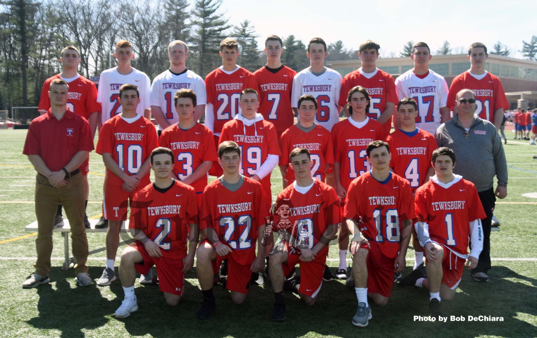 TMHS Boys Varsity Lacrosse team